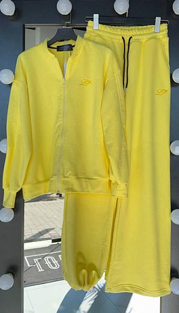 Костюм Спорт Lovekan 1667 yellow - делук