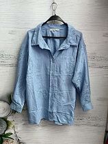 Рубашка New Season 8611 l.blue - делук
