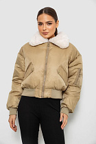 Куртка Obuv Ok2 17115 (12047) d.beige - делук