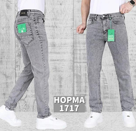 Джинсы God Baron 1717 l.grey - делук