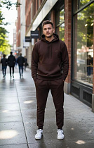 Костюм Спорт Delviago DL640 brown - делук