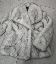 Шуба Modnulya 836 grey - делук