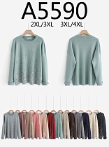 Свитер Anne-Kiss Me A5590 mix - делук