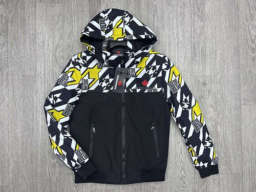 Куртка Ibambino 7706 black-yellow - делук