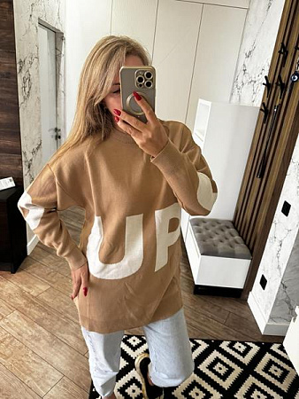 Свитер Lora LR744 beige Свитер Lora LR744 beige - делук