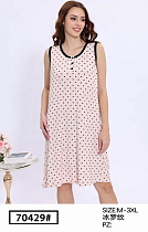 Ночнушка Fili Wear 70429 beige - делук