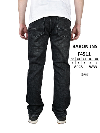 Джинсы God Baron F4511 black - делук