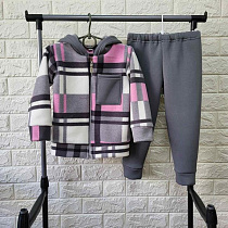 Костюм Спорт Proschenko PR465 grey - делук