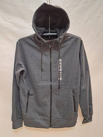 Кофта Спорт Giang 2326A grey - делук