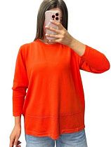 Свитер Elena&Vika 25233 orange - делук