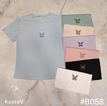 Футболка Kosta B058 mix - делук