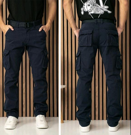 Штаны Maxim Jeans 8982 black - делук