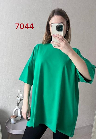 Футболка Fsn 7044 green - делук