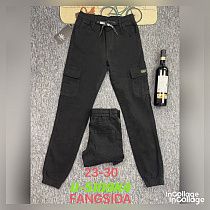 Джинсы God Baron U-5109K4 black - делук