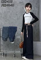 Джинсы Chicwear 807 grey - делук
