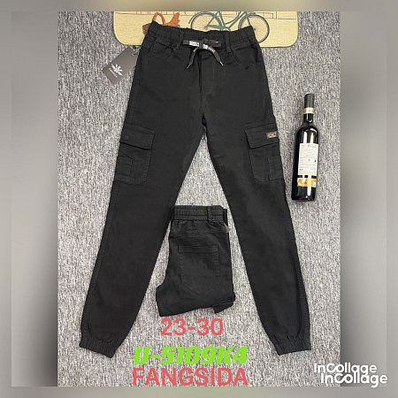 Джинсы God Baron U-5109K4 black - делук