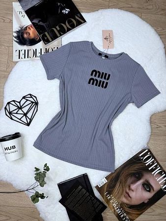 Футболка Arina 4209 grey - делук