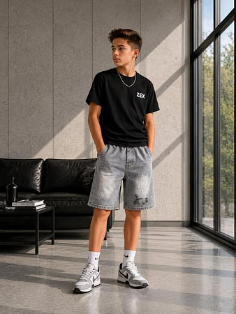 Шорты Fili Kids FK1902 grey - делук