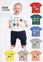 Футболка Baby Boom 26028 orange - делук