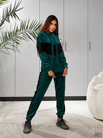 Костюм Спорт Loren 885 green - делук