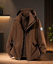 Куртка Dogan DG893 brown - делук
