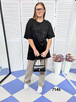 Футболка Mmc Clothes 7146 black - делук