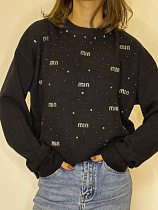 Свитер Kosta 76106-3 black - делук