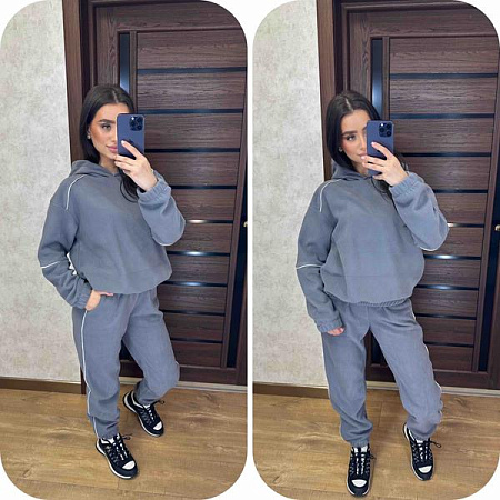 Костюм Спорт Valentina 092 grey - делук