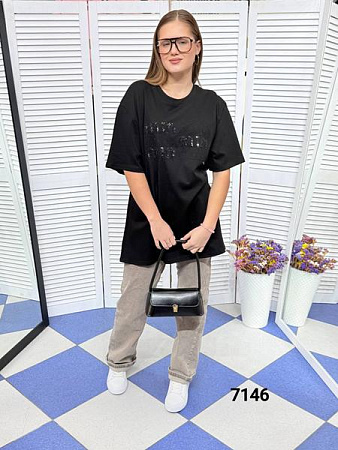 Футболка Mmc Clothes 7146 black - делук