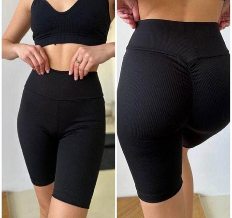 Велосипедки Sport Style 5285 black - делук