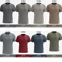 Футболка Samo 3005-19-1216 brown - делук