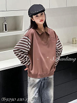 Свитер Meloria 9290 brown - делук