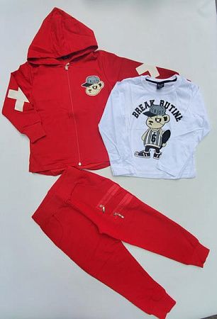 Костюм Спорт Meloria ML1912 red - делук