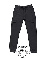 Джинсы God Baron 8552-1 black - делук