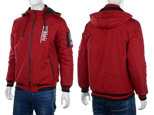 Куртка M7 9984 wine-black - делук