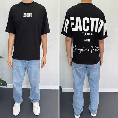 Футболка I8Denim 90557 black - делук