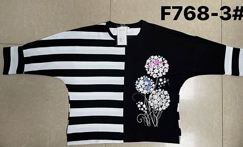 Свитер Kaffir Lily F768-3 black - делук