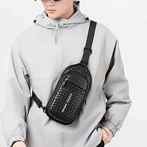 Бананка Fashion Bag 8008-1 black - делук