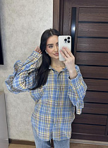 Рубашка Valentina 9 l.blue - делук