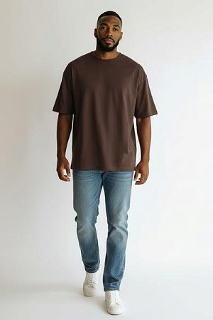 Футболка Hous Of Timur HT2044 brown - делук