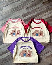 Футболка Фунтик 245 l.beige-purple - делук