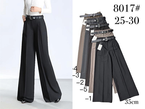 Брюки Leen 8017-2 brown - делук