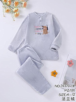 Пижама Brilliant B70370-1 grey - делук