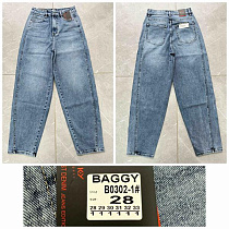 Джинсы Relucky B0302-1 blue - делук