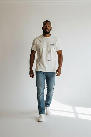 Футболка 2Bro 5522 white - делук