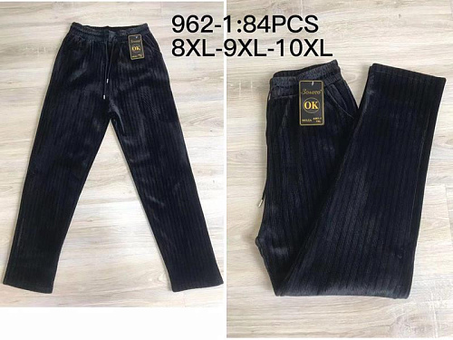 Штаны Аня 962-1 black - делук