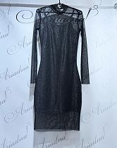Платье Arina 1334 black - делук