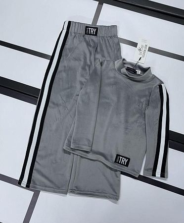 Костюм Спорт Kosmy K157 grey - делук
