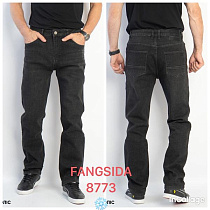 Джинсы Fangsida 8773 black - делук
