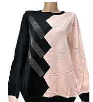 Свитер Novetly Store 24044 black-pink - делук